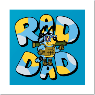 RAD DAD RETRO Posters and Art